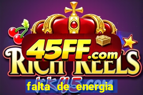 falta de energia em fortaleza